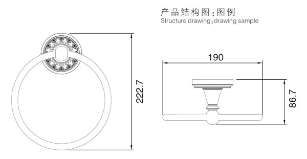 HF-26308 毛巾環(huán)結(jié)構圖例